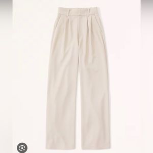 Abercrombie tailored wide leg pant